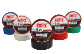 RAPIFIX - Cinta Aisladora Inifuga PVC Profesional 450