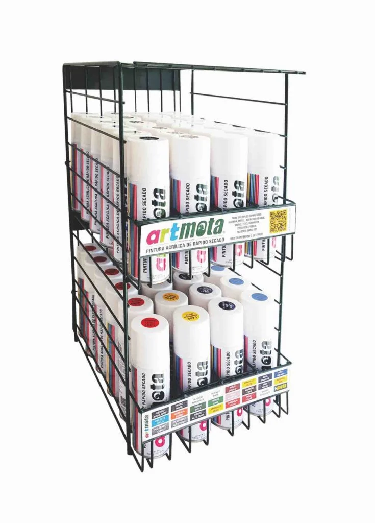 Pintura Acrílica en Aerosol ArtMota: Calidad, variedad y versatilidad 4 Copia de ARTMOTA EXPOSITOR