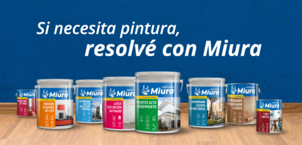 Pinturas de Látex Miura 2025: La línea que resuelve tus problemas 1 Miura Pinturas Línea de Látex y mucho más para tu negocio