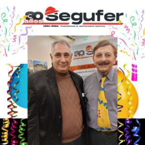 Festejo 30 Aniversario Segufer- Sergio Angiulli y Hugo Saidón