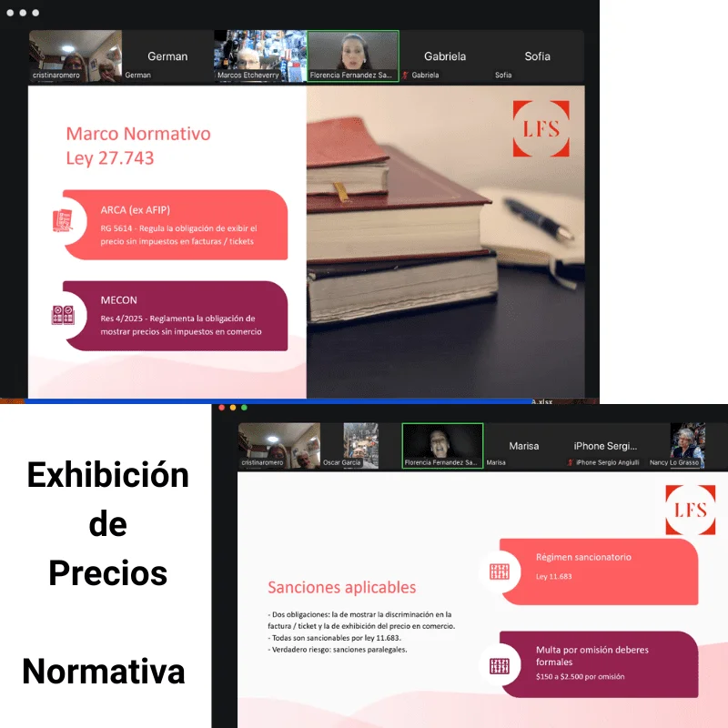 ley de exhibicion y publicidad de precios