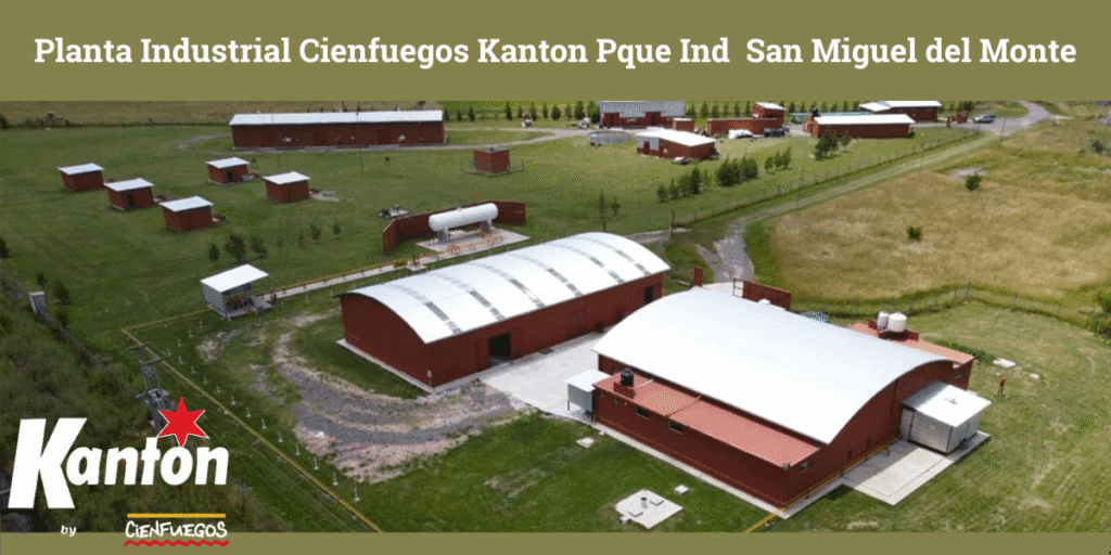 Kanton lanza su línea de aerosoles 2025. Tecnología nacional. 1 Planta Industrial Cienfuegos Kanton en Pque. Ind San Miguel del Monte