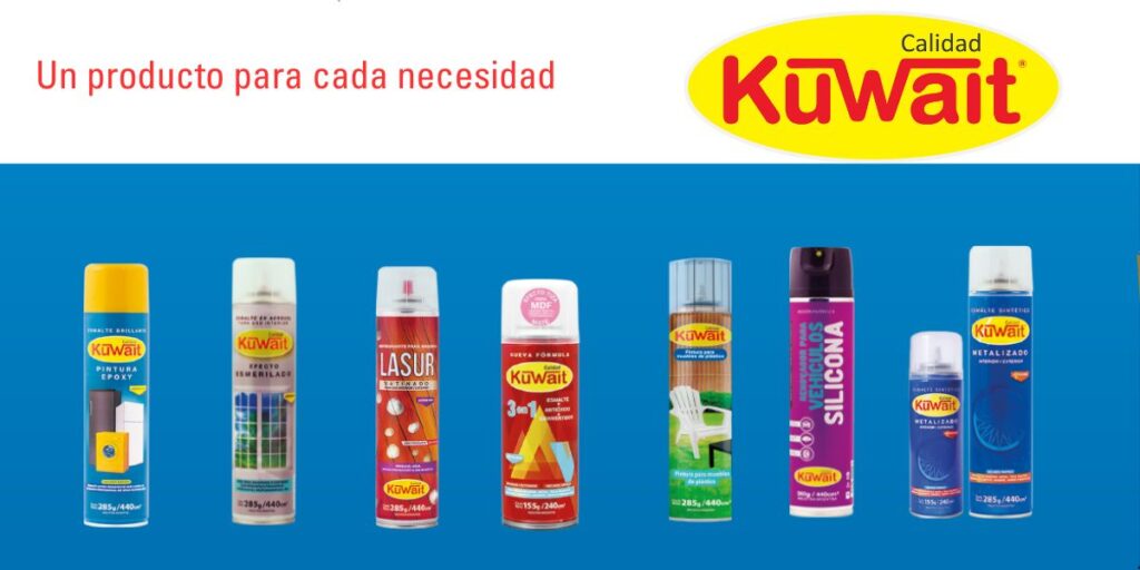 Kuwait Pintura varios productos
