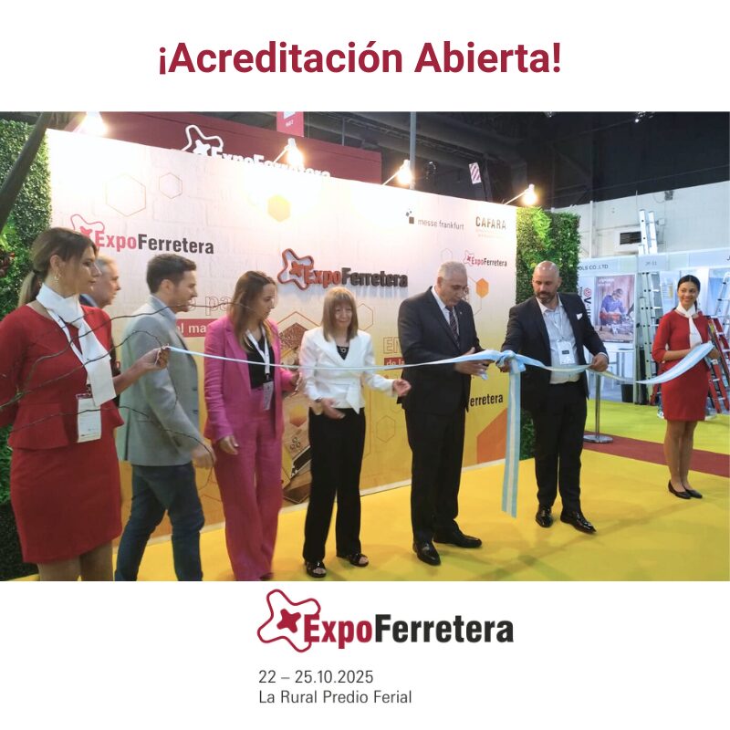 ExpoFerretra 2025 acreditación abierta