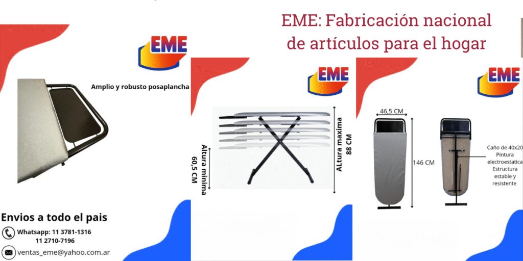 EME: Fabricación nacional de artículos para el hogar 1 EME Fabricacion nacional de articulos para el hogar 1
