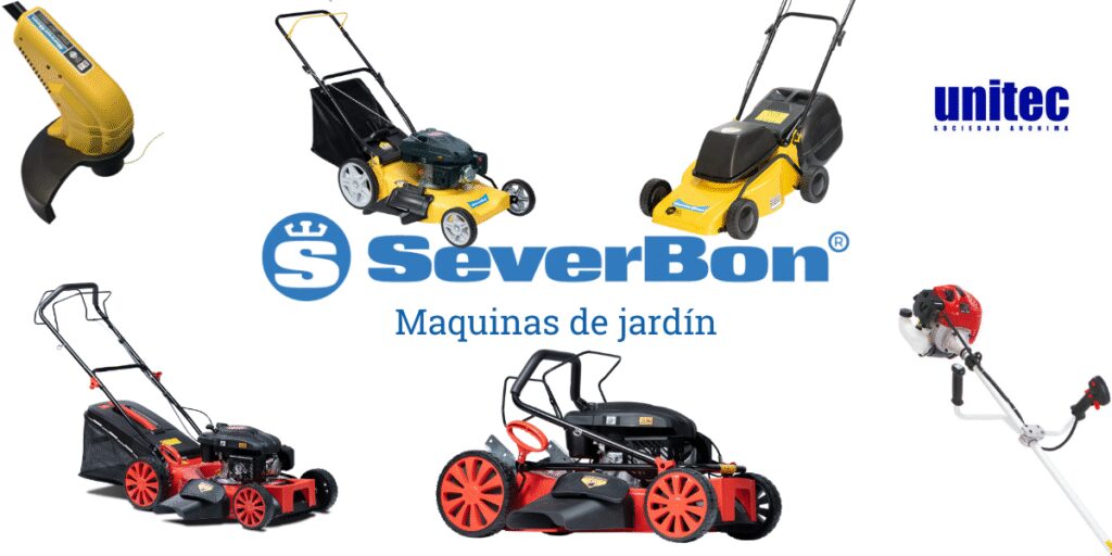 Severbon: máquinas de jardín con potencia y respaldo garantizado 1 Severbon, maquinas para jardín
