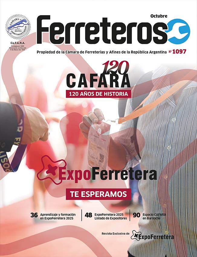 Bluetools amplía la línea industrial de Duroll 6 Tapa Ferreteros 1097
