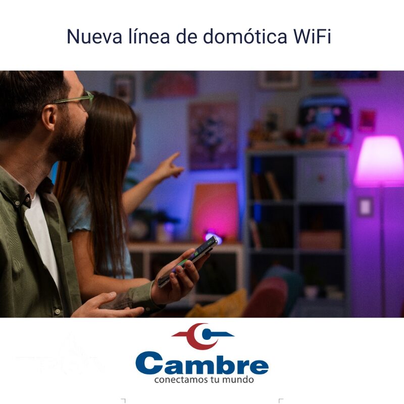 Inicio Línea domótica WiFi de Cambre