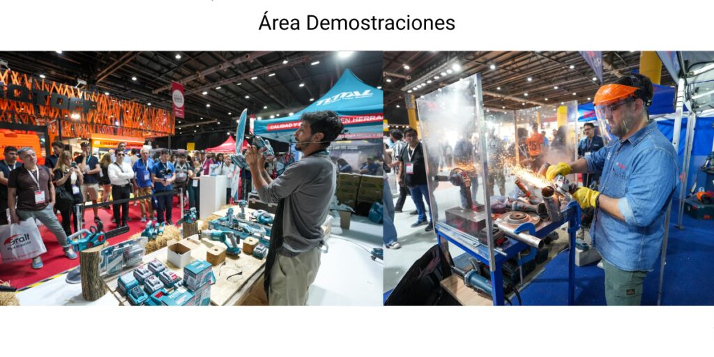 ExpoFerretera 2025: cuatro días que marcaron un antes y un después para el sector 3 Área Demostraciones de ExpoFerretera 2025