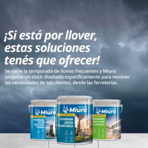 Productos impermeabilizantes Miura