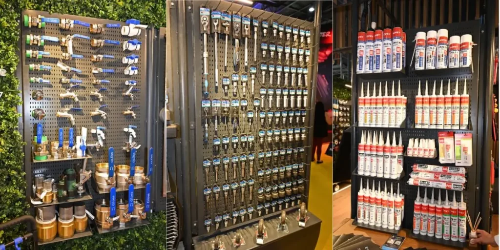 Bluetools lidera ExpoFerretera 2025 con soluciones para distribuidores 1 Paneles Exhibicion de productos dentro del Stand ExpoFerretera 2025