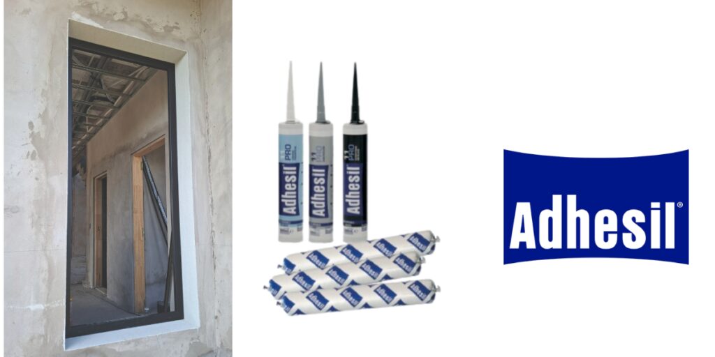 Abertura tratada con Adhesil 11 Pro y sachet para repuesto para facilitar tu trabajo