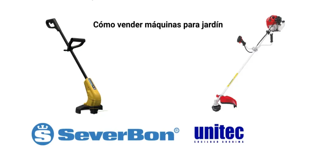 Cómo vender equipamiento para jardin y repuestaso de estas dos bordeadoras de cesped