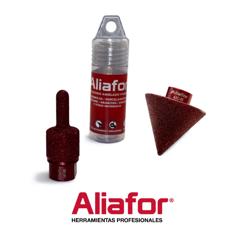 Aliafor presenta Finger amolado cónico y Diamantado Finger M14