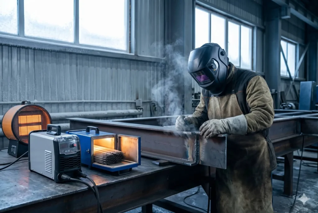 Soldar en invierno: Cómo afectan las bajas temperaturas a la calidad del cordón y las herramientas 1 Consejos prácticos y precauciones para soldar en invierno dentro del taller