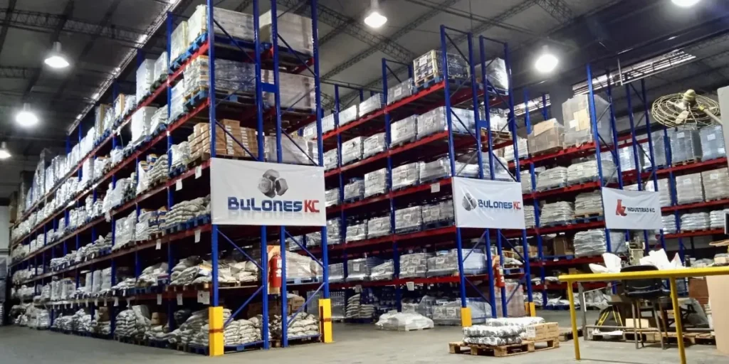 Depósito de Bulones KC que permite stock permanente