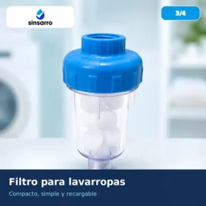 SIN SARRO - Filtro para Lavarropas