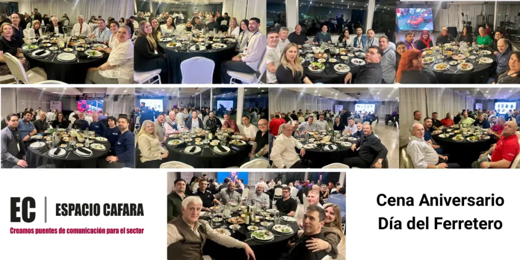 Espacio CAFARA en Rosario 2026: Éxito rotundo en innovación y encuentro ferretero 3 Cena y asado de camaradería por el Día del Ferretero y los 121 años de CAFARA al cierre de Espacio CAFARA en Rosario