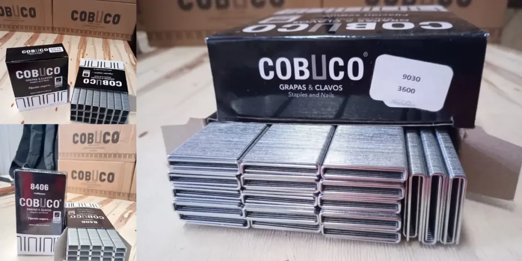 COBUCO: Más de 40 años impulsando la industria argentina 1 Packagin de grampas Cobuco en diversas medidas