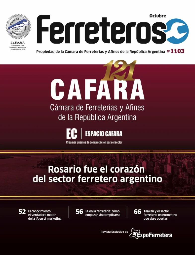 Portada o tapa revista ferretros 1103