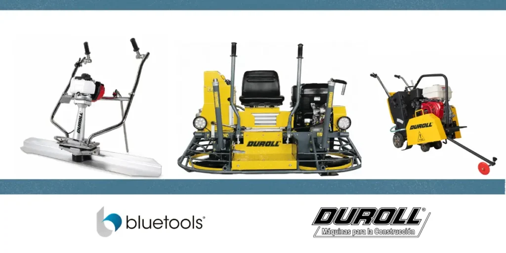 Tres Modelos Duroll que completan las maquinarias ofrecidas por Bluetools