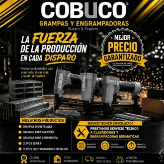 Cobuco Grampas y engrampadoras caracteristicas y modeslos